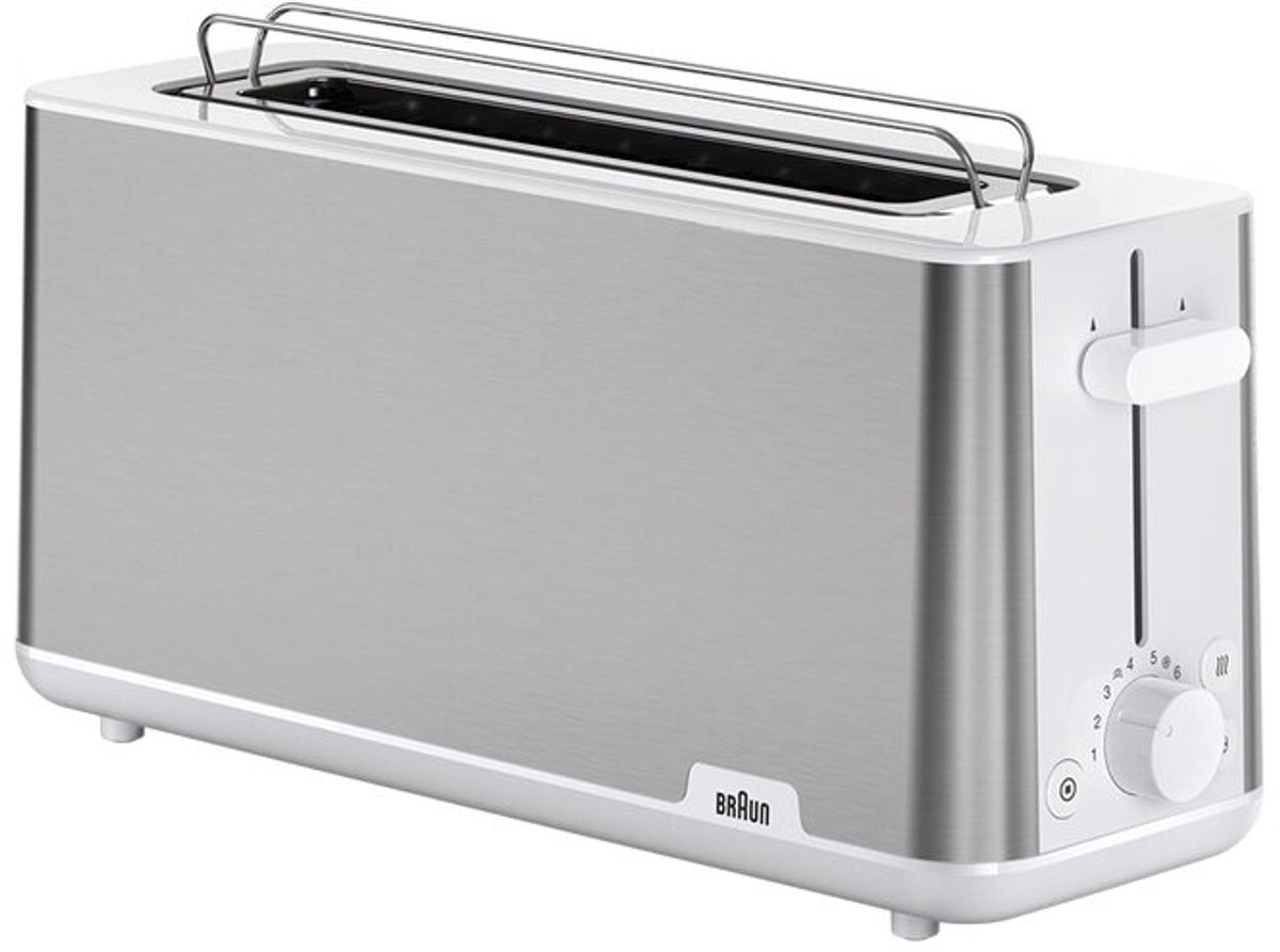Braun HT 1610 8 1030 W Roestvrijstaal, Wit