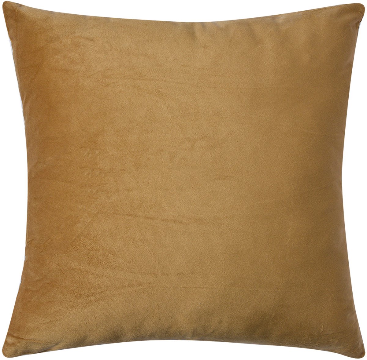 Clayre & Eef Kussenhoes 45x45 cm Bruin Synthetisch