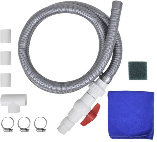 LONGRUNNEW Vijver watervalmessen set, 30 cm roestvrij staal, zwembadfontein met accessoires, breedte 31 cm uitloop, waterspel, watervalcascade voor tuin, patio, vijverdecoratie
