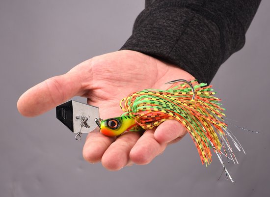 Spro Iris Thrillseeker XL Bladed Jig Redhead Tiger 15cm (35g) - Chatterbait van Merkloos — afbeelding 2
