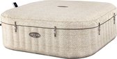 Lay-Z-Spa 2.01mx2.01mx71cm Rome MaxHold EnergySense UltraFit Smart AirJet 7 Sand Marble Square - Capaciteit: 5-7 personen - Vorm: Vierkant - Maximale temperatuur: 40°C