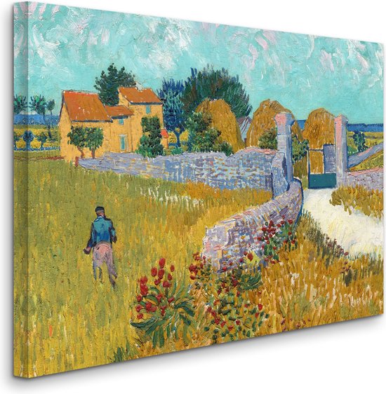 Farmhouse In Provence 1000-Piece Puzzle – Van Gogh Art Jigsaw For Adults & Families - View #9
