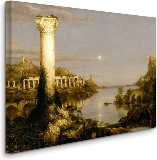 Thomas Cole - The Course of Empire Desolation - De loop van het rijk - Verwoesting (1836) - 2:3