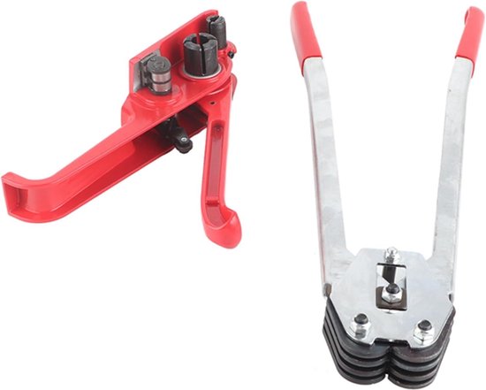 TP-201-RVS omsnoeringsmachine 2 rollen band. - Verpakkingstechniek