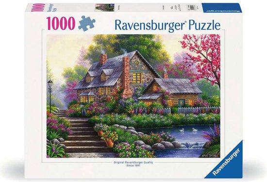 Ravensburger puzzel Romantische cottage
