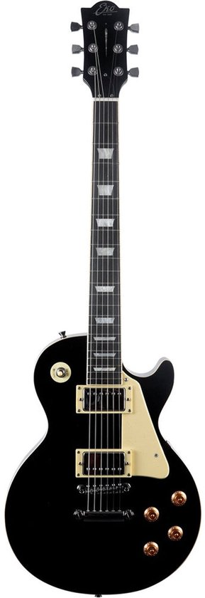 Guitare électrique EKO LS300 BLK Tribute series noire