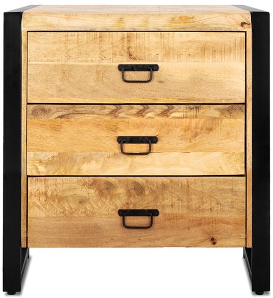 Wood Brothers Mangohout plank recht 120 x 20 cm