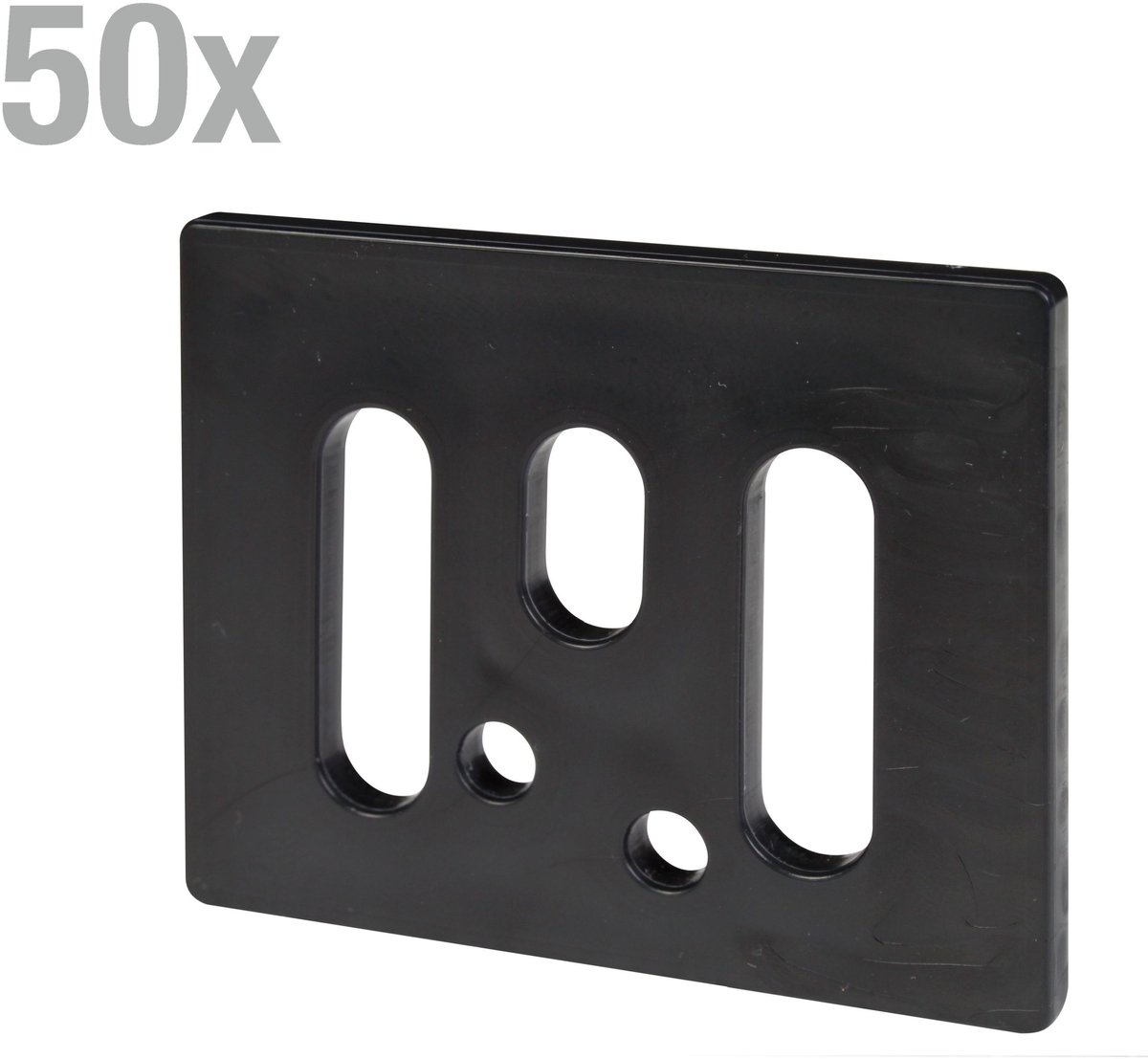 Alberts 850623 Vierkante sluitring | Plastic | 53 x 65 mm | Set van 50