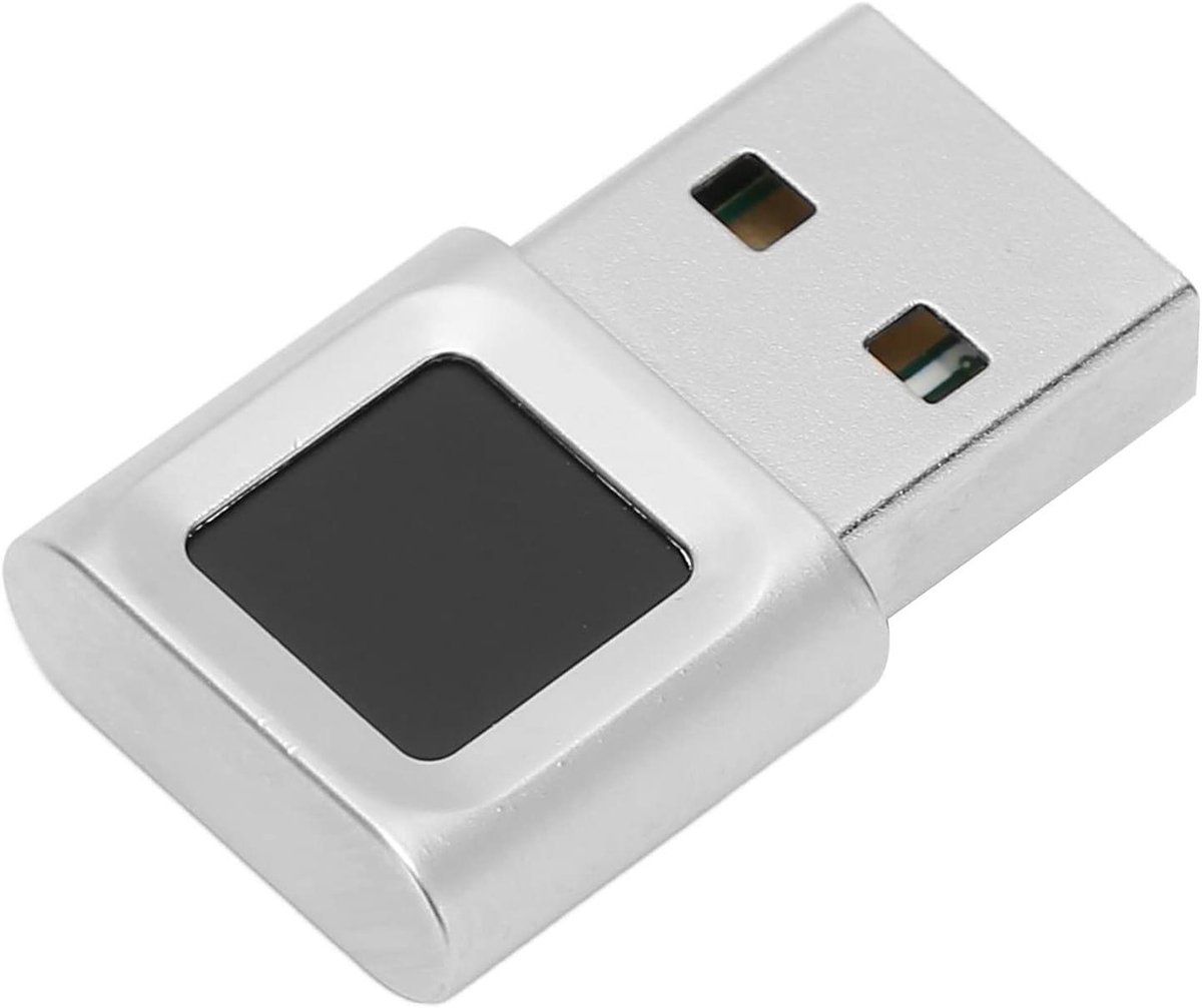 Arcanite USB Vingerafdruklezer Scanner Voor PC Windows 11 - Snel Matchend - Hoge Gevoeligheid - Zinklegering - 360 Graden Touch - Laptop Computer .