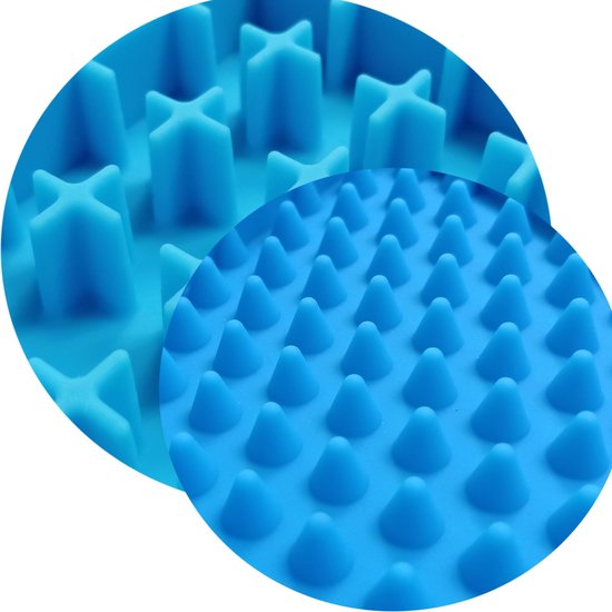 Inovra ® Langzame Voer Likmat voor Huisdieren met Interactieve Puzzel Elementen, Voorkomt Snel Eten bij Honden en Katten