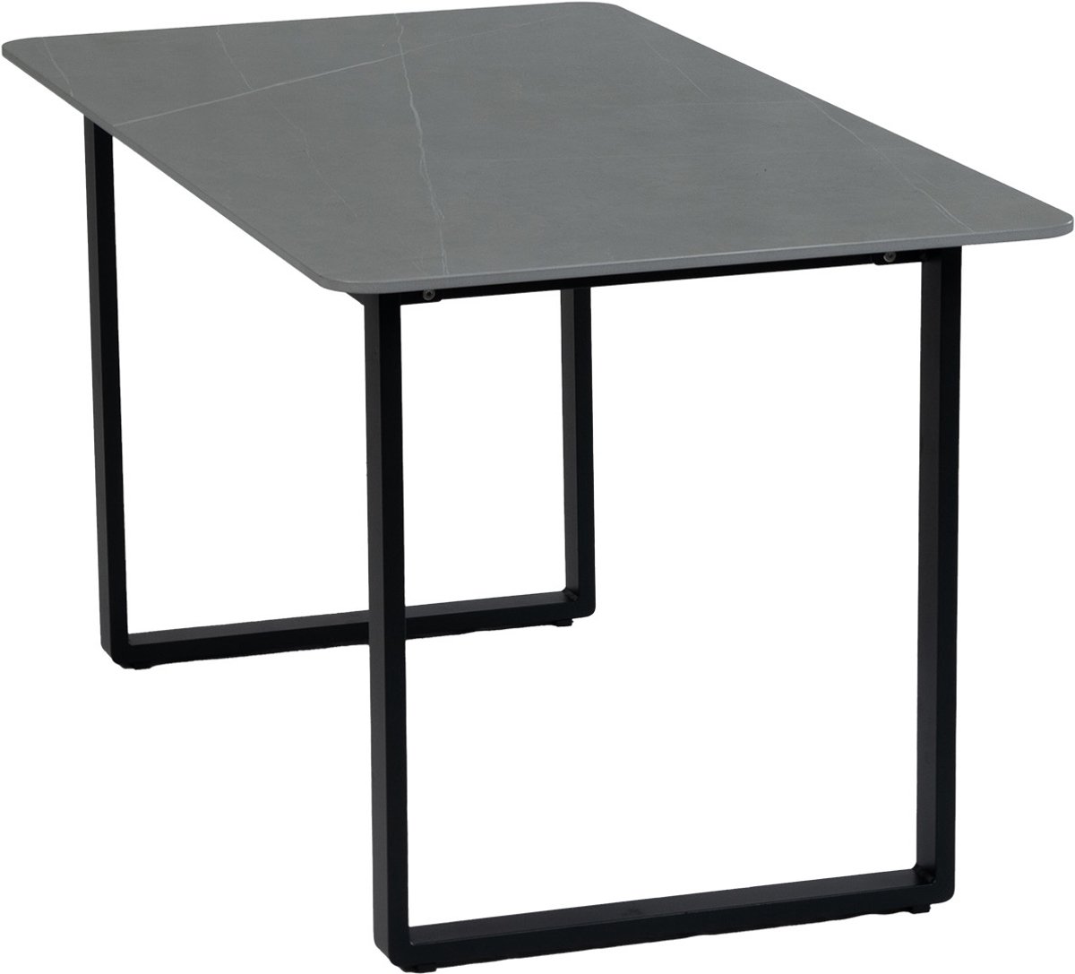 Lounge Dining tuintafel Reims 130x70cm | Black & Armon Dark