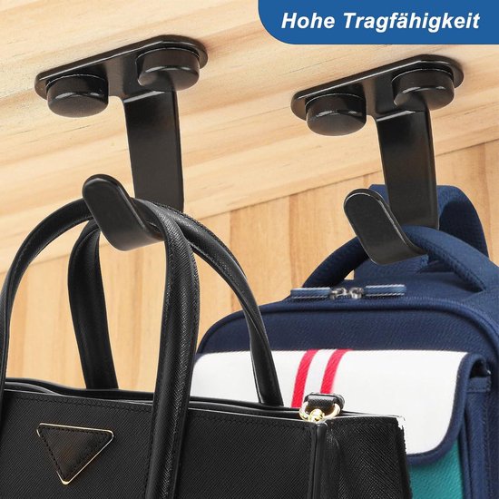 RoserRose Schroefhaken, wandhaken voor plafonds, geschikt voor binnen en buiten, kleding, verlichting, kleine hangers enz. (10 stuks/brons