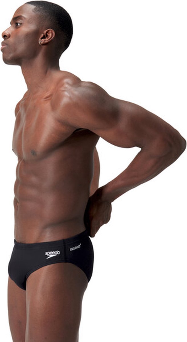 Speedo Eco+ Brief 7 cm Heren Sportzwembroek - Zwart — afbeelding 12