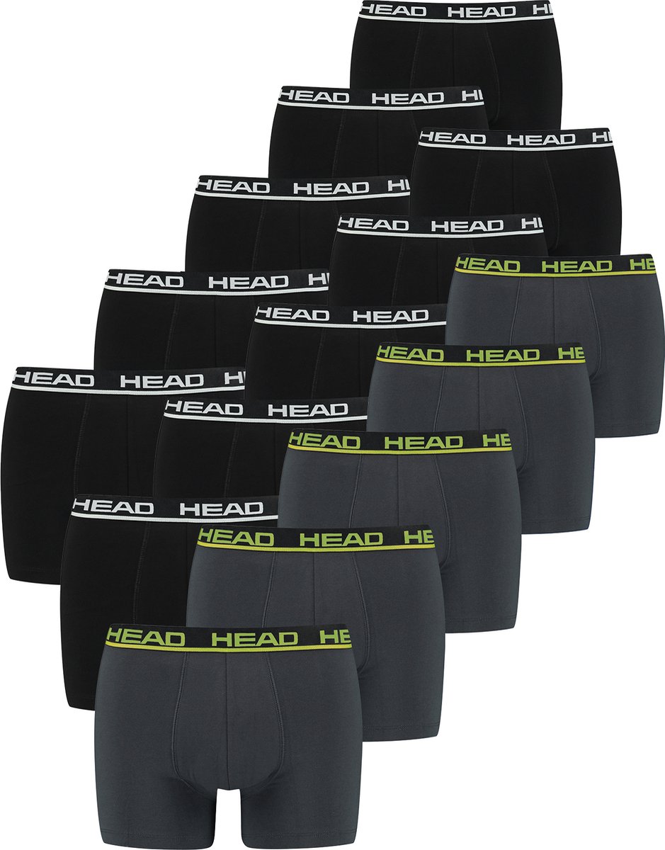 BOXERS Set van 15 HEAD Basic Boxers Boxershorts voor heren
