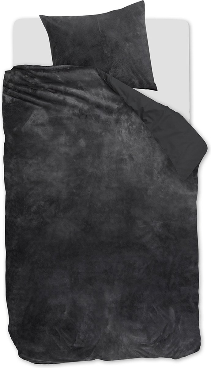 Riviera Maison Tendre dekbedovertrek - Eenpersoons - 140x200/220 - Grijs