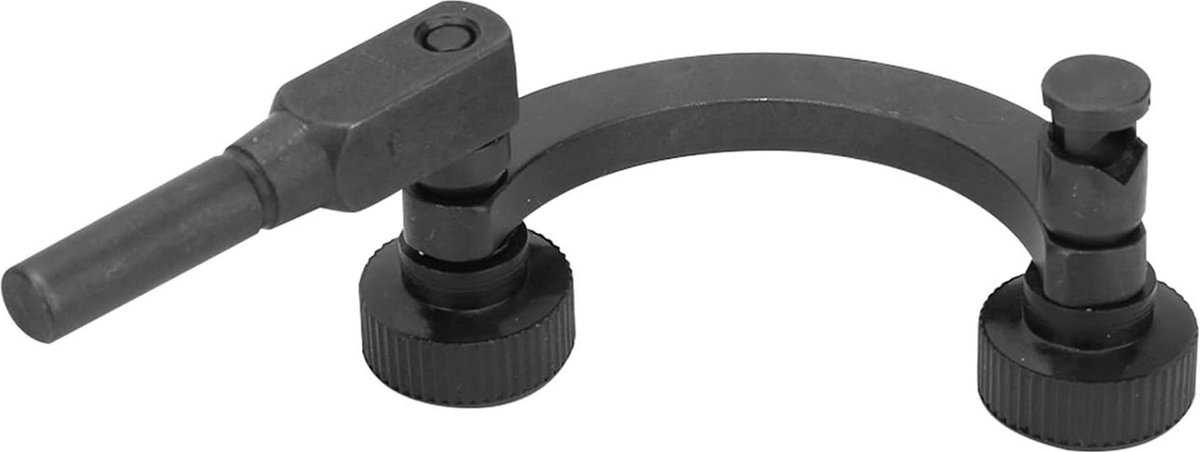 Halfronde Meetkloksteunstandaard - Gebogen Beugel - 8 Mm - Meetklok Verbinding - Precisie Meetinstrument .