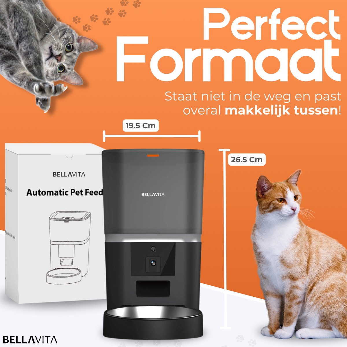 BELLAVITA Automatische voerbak met Camera thumbnail 5