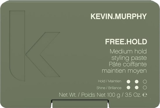 Groene KEVIN.MURPHY pot met medium hold styling paste, 100g.