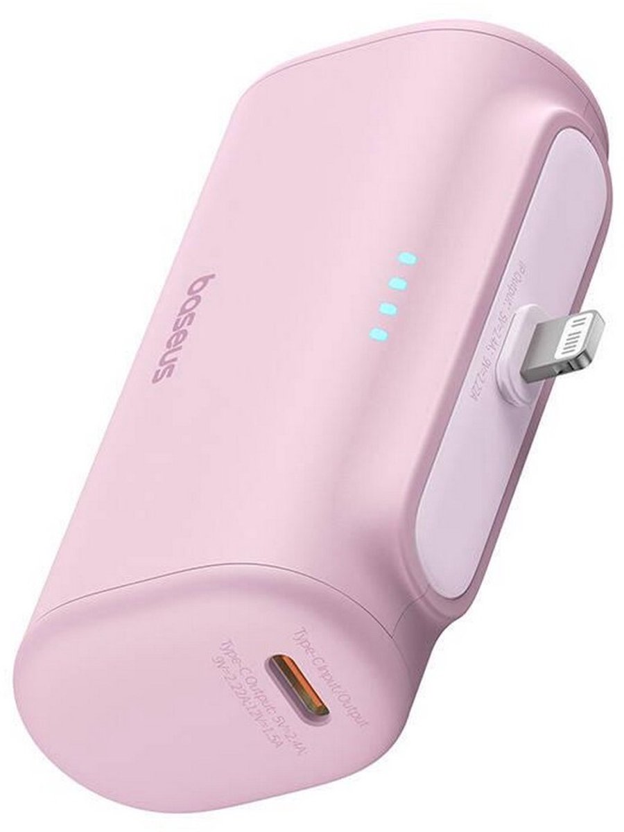 Baseus Powerbank Os-Compact 5000Mah 20W Voor Telefoons Snellader Usb-C