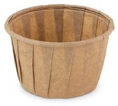Plateau à sauce papier (FSC®) rond marron ø 0 cm / 37 ml | Contenu: 200 pcs