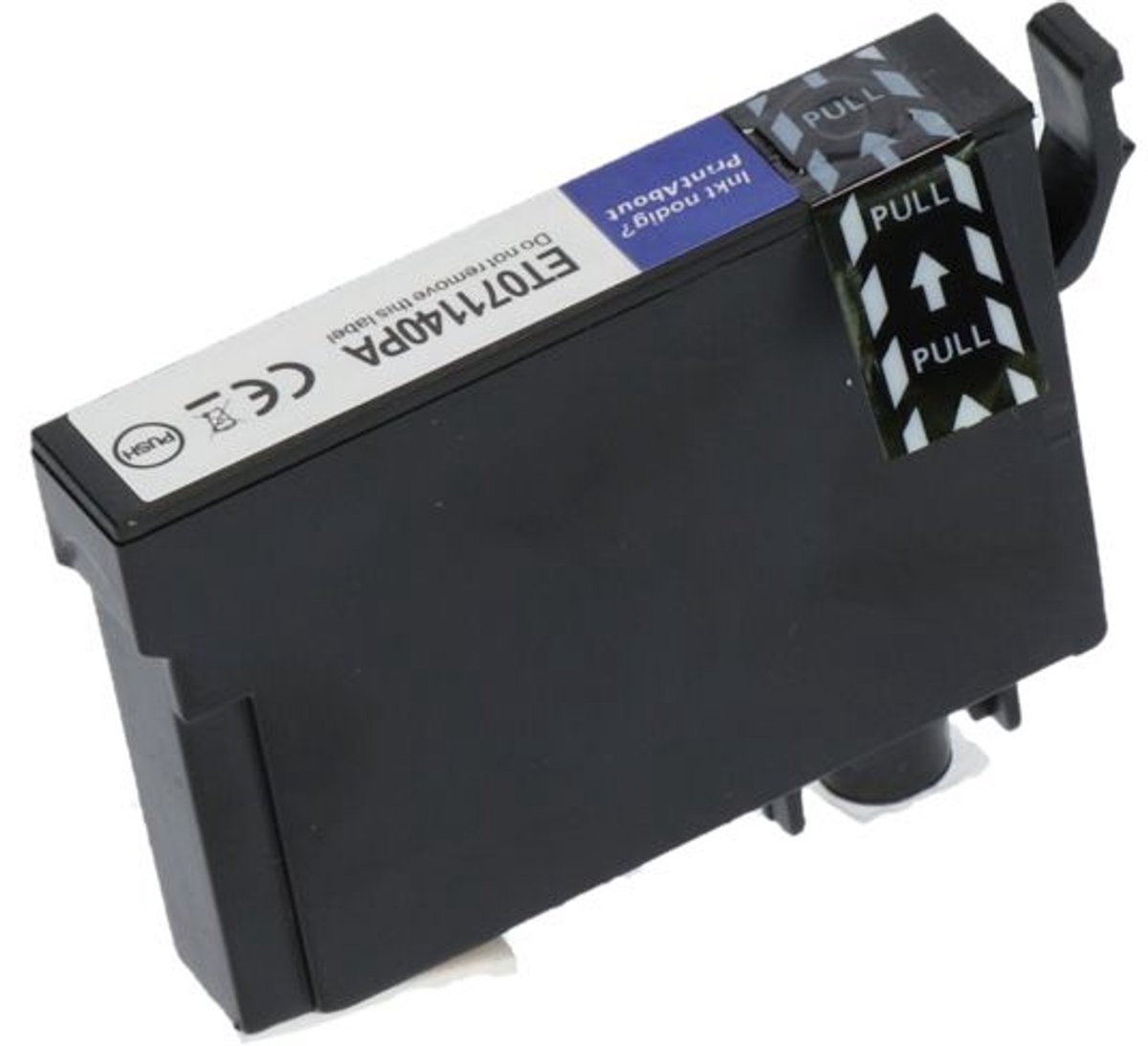 PrintAbout huismerk Inktcartridge T071 (C13T071140) Zwart geschikt voor Epson