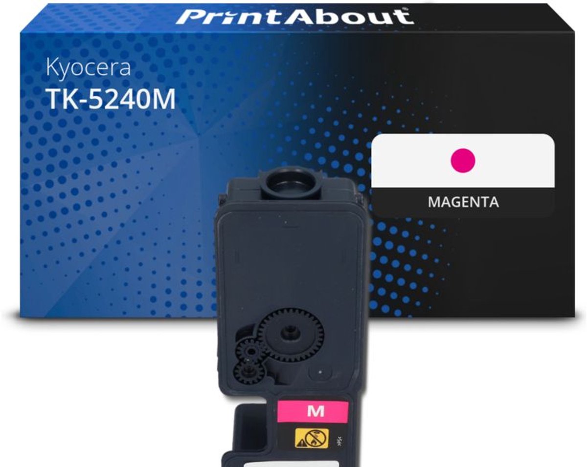 PrintAbout Huismerk Kyocera TK-5240M Toner Magenta