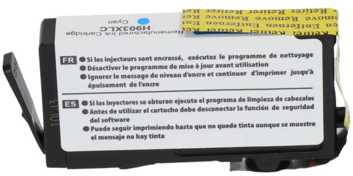 PrintAbout huismerk Inktcartridge 903 (T6L87AE) Cyaan geschikt voor HP