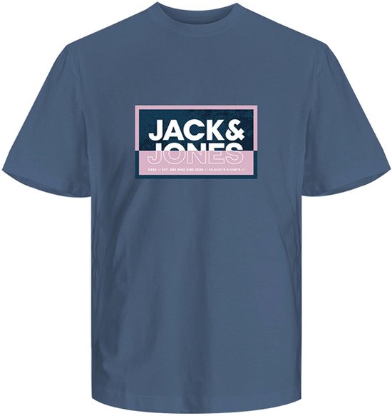 JACK&JONES JUNIOR JCOLOGAN SOMMER PRINT TEE CREW FST JNR T-shirt Garçons - Taille 152