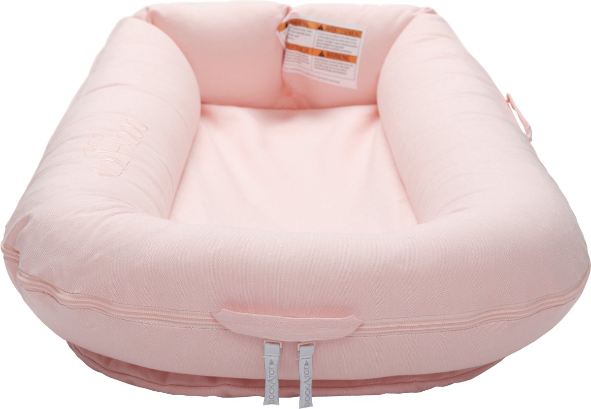 Bol.com DockAtot Deluxe+ Pink Blossom Roze Chambray nieuw 2023 - babynestje - ademend materiaal - 0 tot 8 maanden aanbieding