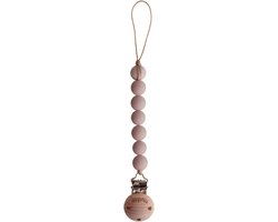 Mushie siliconen speenkoord | Blush | speenketting | pacifier clip |