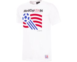 COPA - USA 1994 WK Emblem T-Shirt - Heren - Wit - S