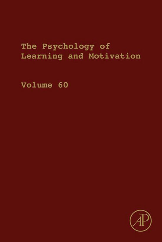 Psychology of Learning and Motivation - cover