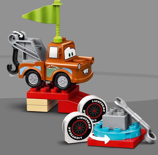 LEGO DUPLO Cars Bliksem McQueen’s Racedag - 10924 - LEGO