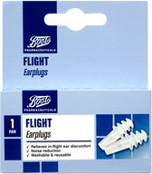 Boots Pharmaceuticals Oordopjes voor in het vliegtuig 1 Paar (met opbergdoosje)