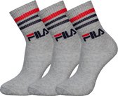 Fila - 6-pack Sokken - Grijs - Maat 35-38