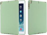 Effen kleur vloeibaar siliconen dropproof volledige dekking beschermhoes voor iPad Air / Air 2 (groen)