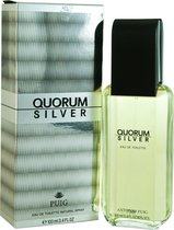 Puig Quorum Silver Eau De Toilette Spray 100 Ml For Men