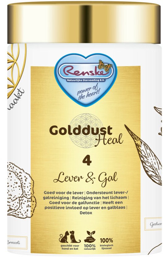 Renske Golddust Heal 4 Lever & Gal 500 gr