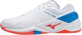Mizuno Wave Stealth Neo - Sportschoenen - wit/blauw - maat 39
