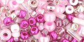 TOHO Multi shape, color mix beads. Sakura Cherry mix