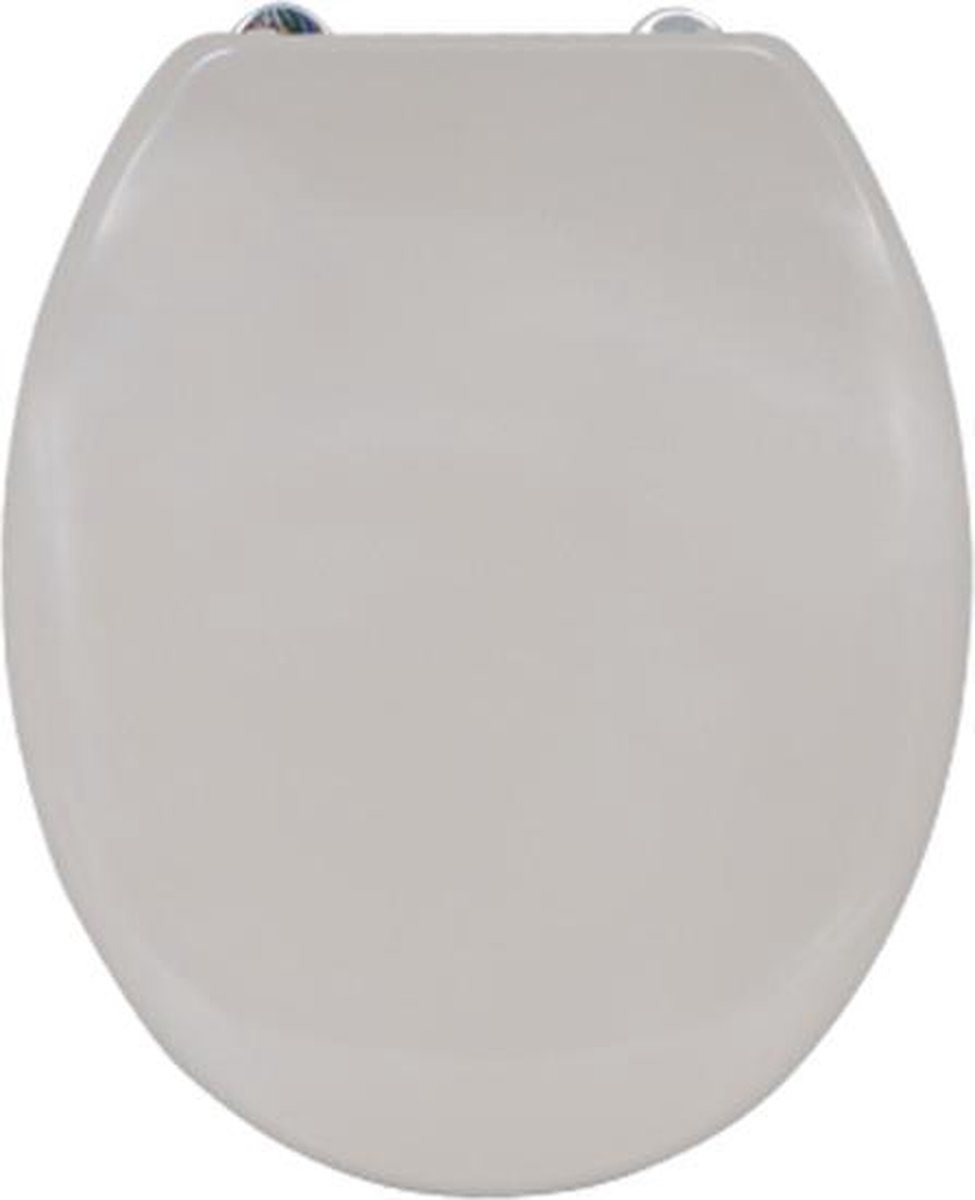 MSV Toiletbril Soft Close – WC-Bril met Deksel – Thermohard Materiaal – Roestvrijstalen Scharnieren – Softclose Mechanisme