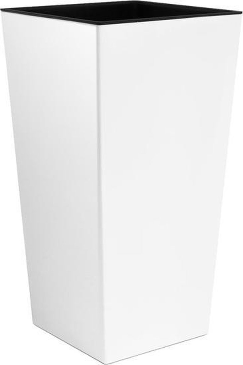Prosperplast Bloempot  Urbi Vierkant DURS125-S449 - Wit