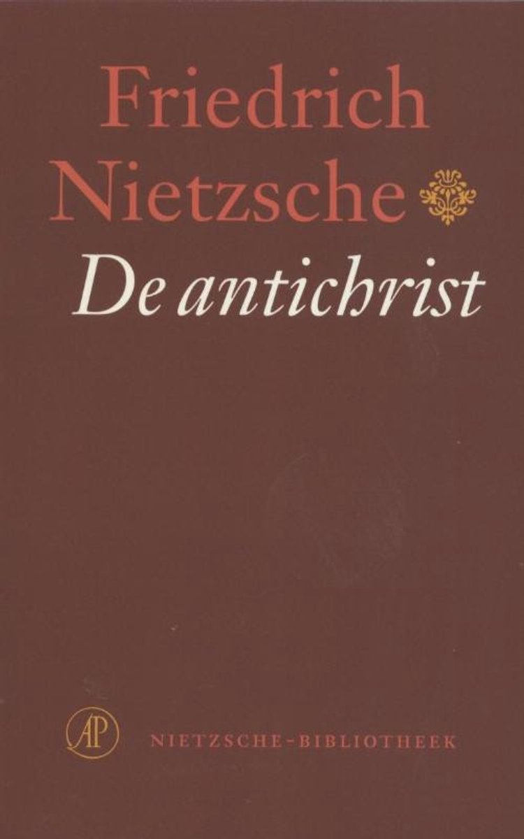 Omslag van Nietzsche-bibliotheek - De antichrist