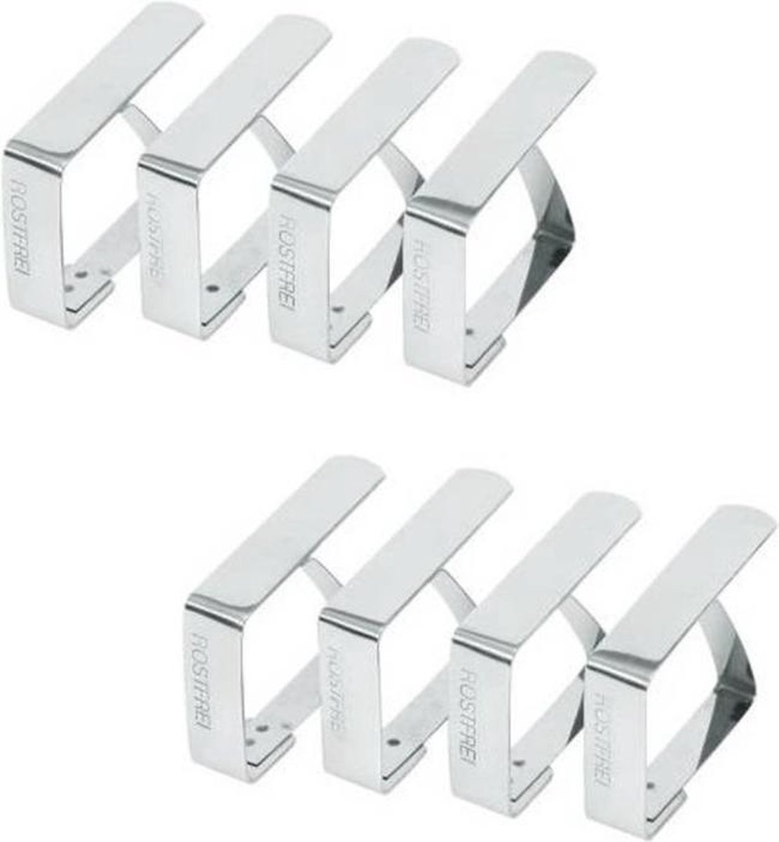 8 PCS Pince Nappe Exterieur, Pince pour Nappe de Table Inoxydable