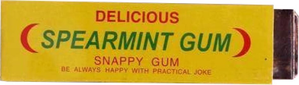 Snapping Gum - Kauwgom Tik - fopkauwgum