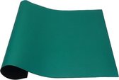 Antistatisch pendelkussen Slijtvast zuur en alkali Vlamvertragend pad PVC antistatisch rubber, specificatie: 0,8 mx 1,2 mx 2 mm (gewoon groen)