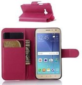 Samsung J2 2016 Hoesje Wallet Case Roze
