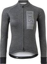 AGU Merino Fietsshirt Lange Mouwen II SIX6 Dames - Zwart - S