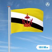Vlag Brunei 120x180cm