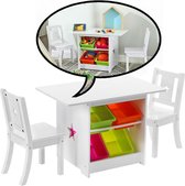 KidKraft 26913 Heart, Set Van Houten Tafel Met Stoelen En